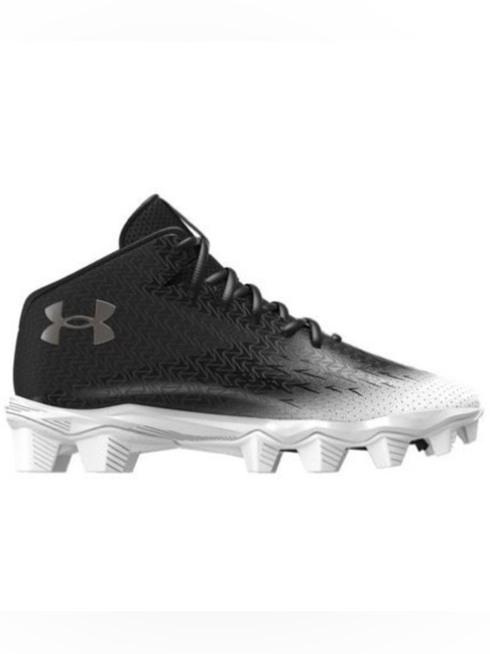 [BRAND NEW] UNDER ARMOUR SPOTLIGHT FRANCHISE 4 RM BLACK SILVER MEN'S SHOES SZ 16